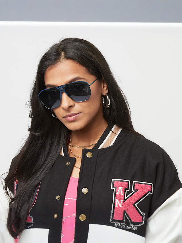 Karl Kani, Piloten-Sonnenbrille, niebieski, Obraz 5 z 5