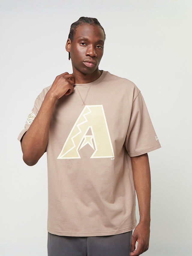 New Era, World Series BP Oversized Tee Arizona Diamondbacks, beige, Image 1 of 7