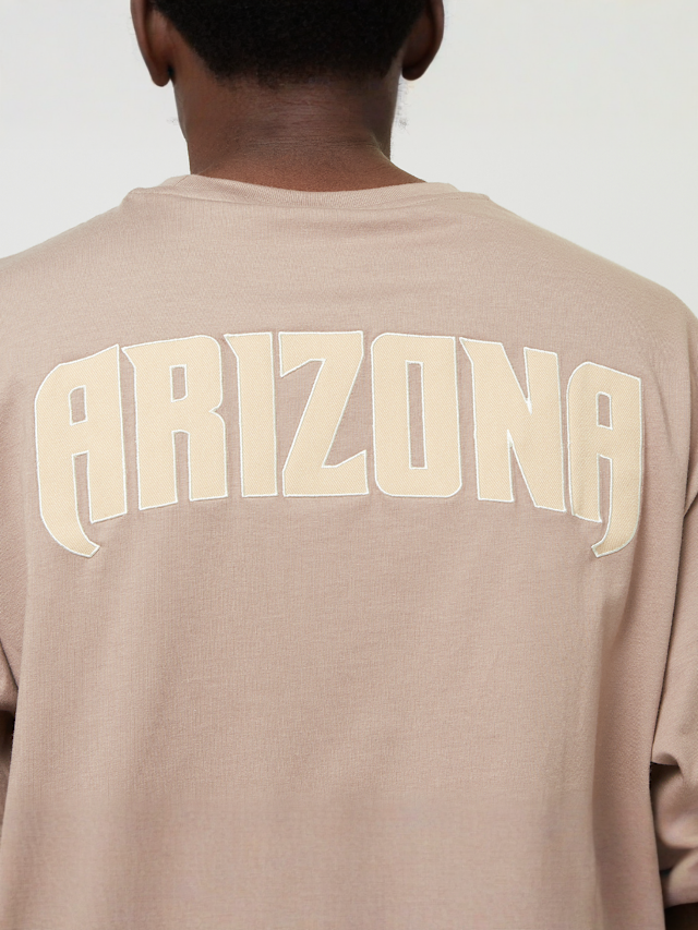 New Era, World Series BP Oversized Tee Arizona Diamondbacks, beige, Image 6 of 7