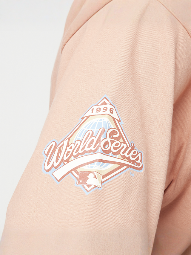 New Era, World Series CF Oversized Tee New York Yankees, orange, Image 5 of 6