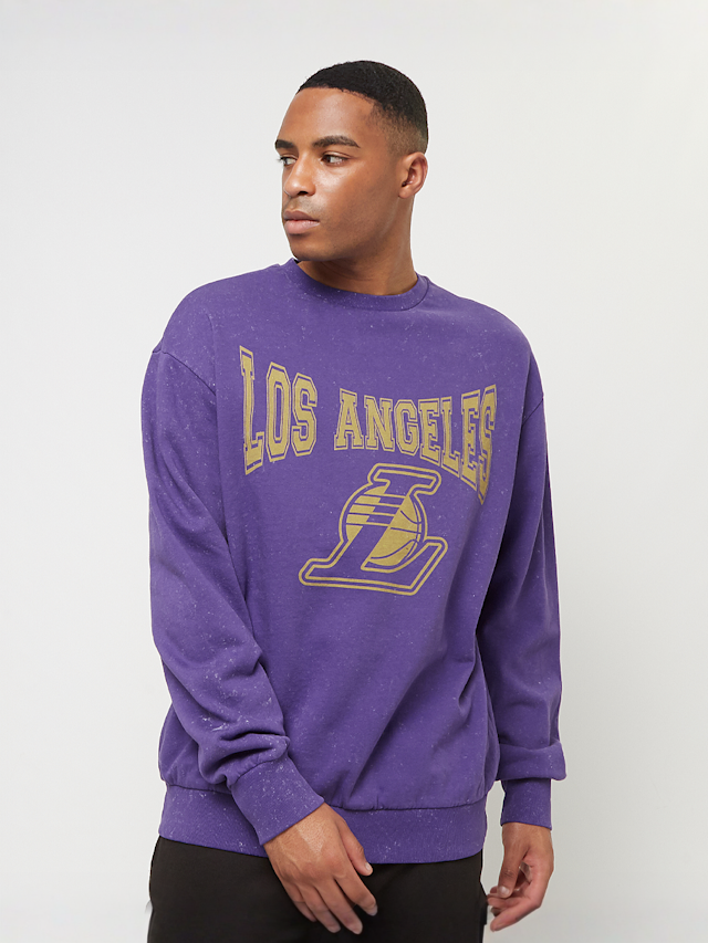 New Era, NBA Washed Crew Los Angeles Lakers, purple, Image 1 of 5