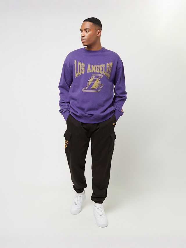 New Era, NBA Washed Crew Los Angeles Lakers, purple, Image 5 of 5