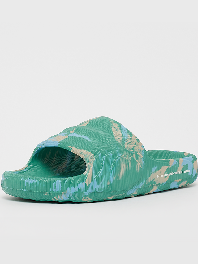 adidas Originals, adilette 22, turquoise, Image 2 of 5
