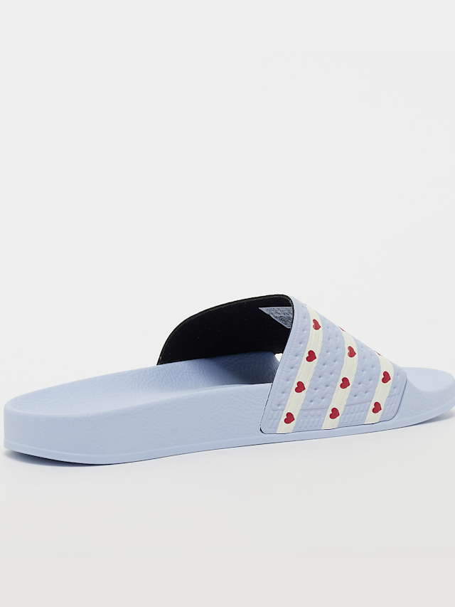 adidas Originals, Tongs adilette, blue, Image 3 of 5