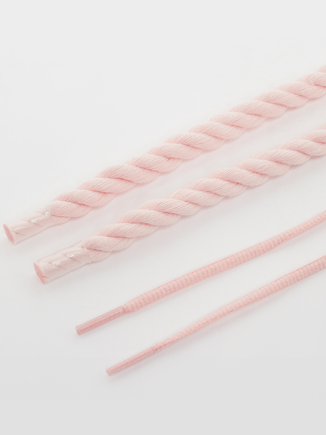 BAGGY, Rope Laces 10mm Set 100cm, light pink, Image 2 of 2