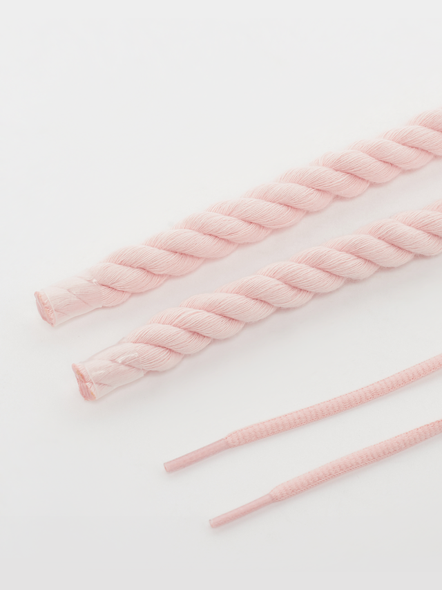 BAGGY, Rope Laces 10mm Set 140cm, light pink, Image 2 of 2