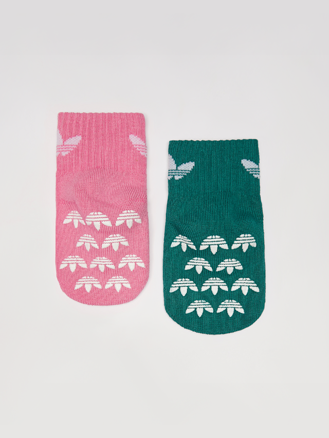 adidas Originals, 2 PACK - Anti-Slip Socks, multi-colour, Image 2 of 3