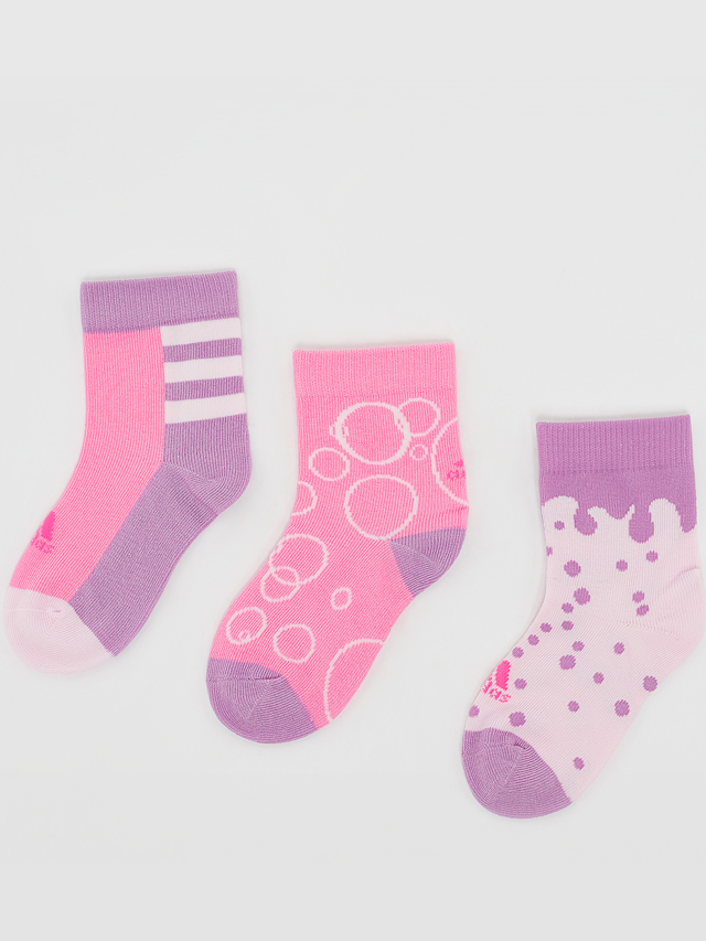 adidas Originals, 3 PACK - Graphic Socks, lichtroze, Afbeelding 1 van 2