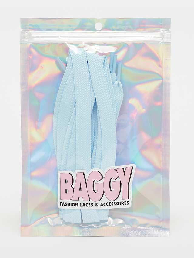BAGGY, Fat Laces 2 Layer 160cm, blue, Image 1 of 2