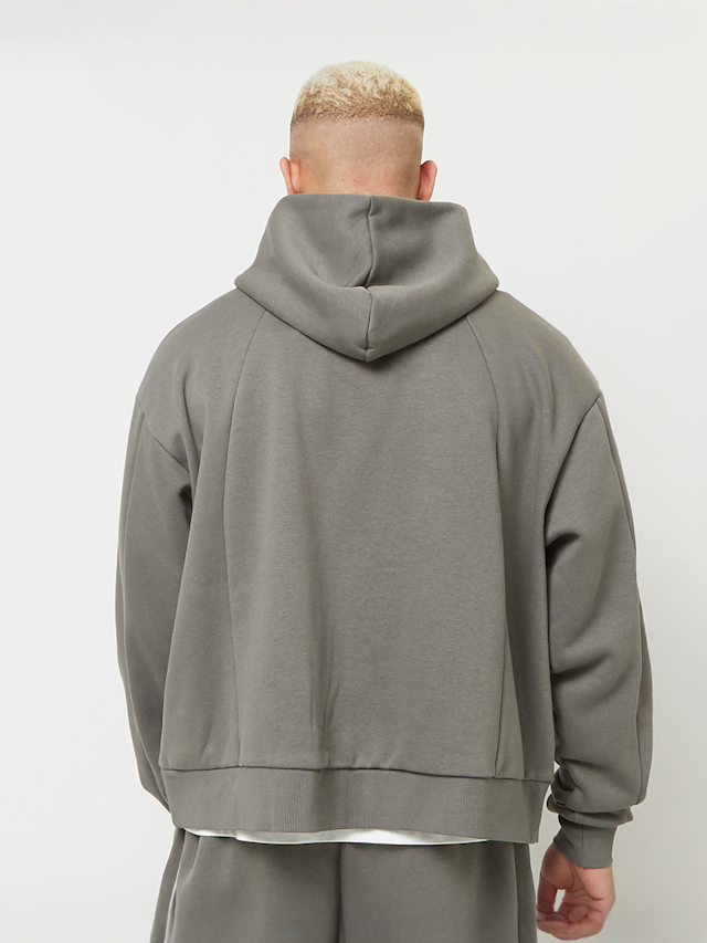 Karl Kani, Boxy Full Zip Hoodie, grey, Image 2 of 4