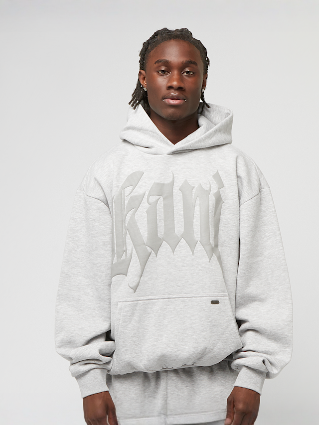 Karl Kani, Puffy Oversized Hoodie, grey, Image 1 of 4