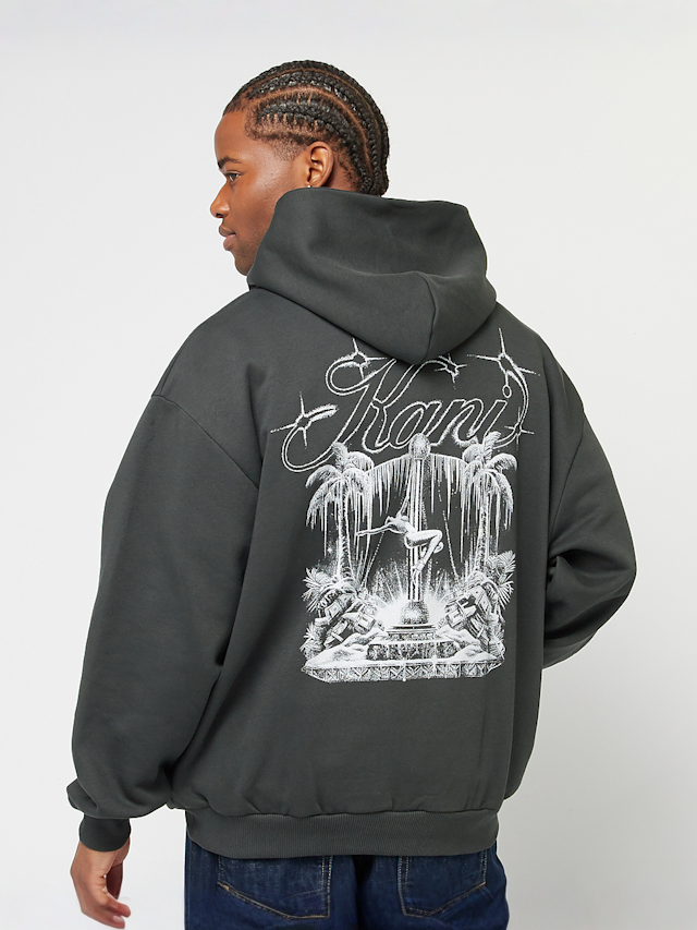 Karl Kani, Icy Dancer Backprint Hoodie, grey, Image 1 of 5