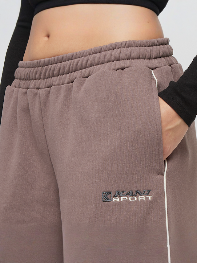 Karl Kani, Sport Relaxed Oversized Sweatpants, beige, Image 5 of 6