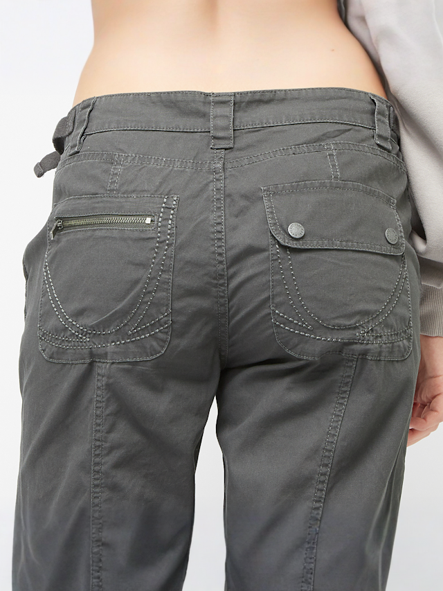 Karl Kani, Signature Straight Cargo Pants, szary, Obraz 4 z 5