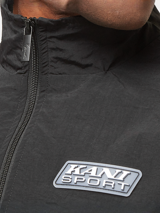 Karl Kani, Sport Patch Essential Trackjacket, black, Image 3 of 4