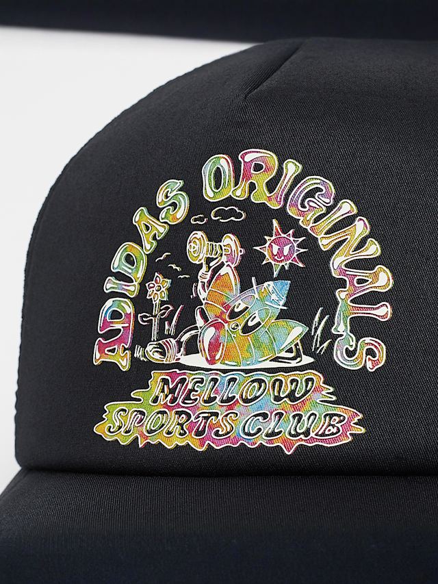 adidas Originals, Tie Dye Trucker, black, Image 4 of 4