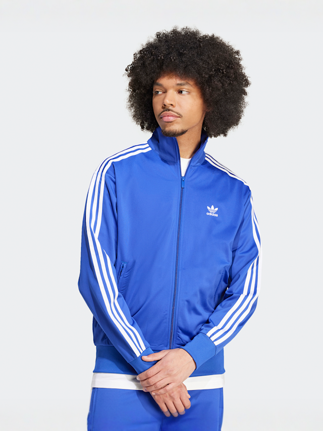 adidas Originals, Firebird Tracktop, blue, Image 1 of 5