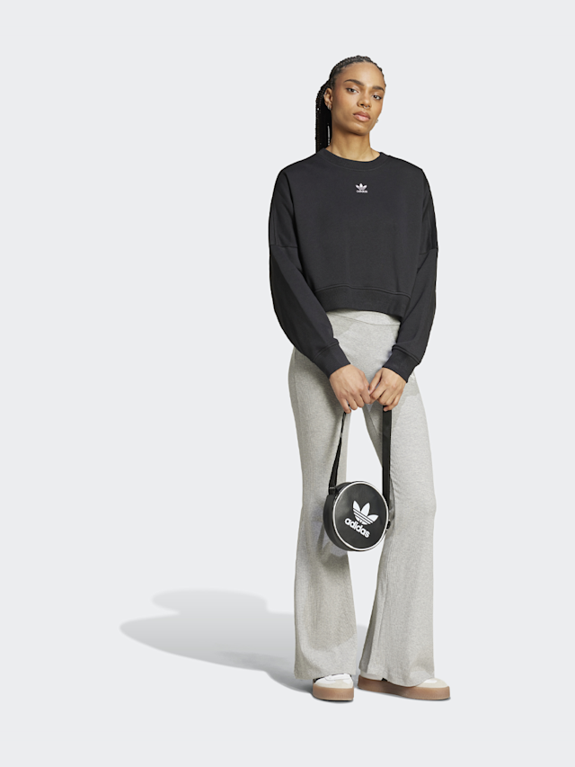adidas Originals, Essential Crew Fleece, black, Image 4 of 4