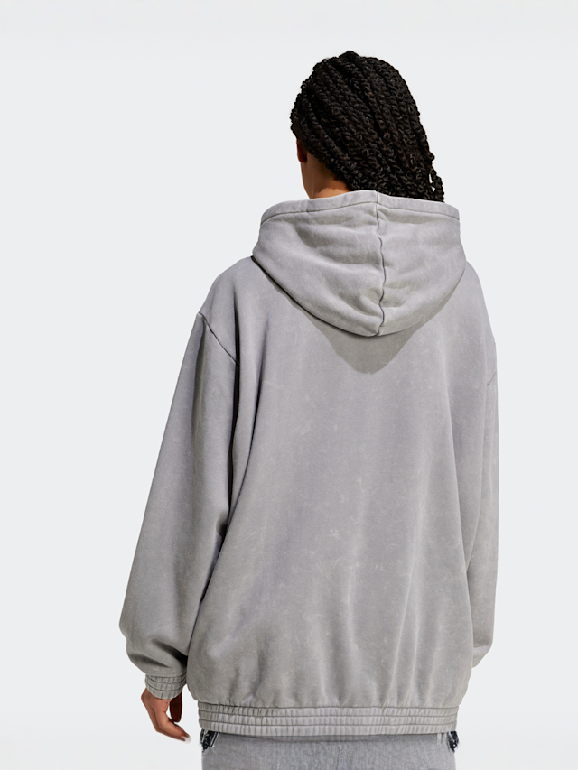 adidas Originals, Wash Zip Hoodie, grey, Image 2 of 5