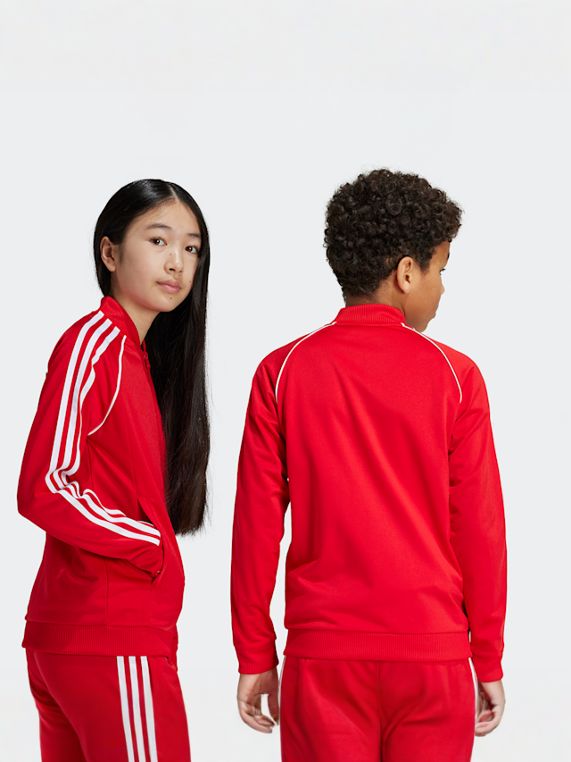 adidas Originals, Kurtka treningowa Superstar, czerwony, Obraz 2 z 5