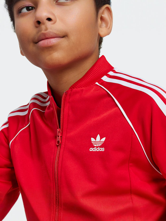 adidas Originals, Kurtka treningowa Superstar, czerwony, Obraz 3 z 5