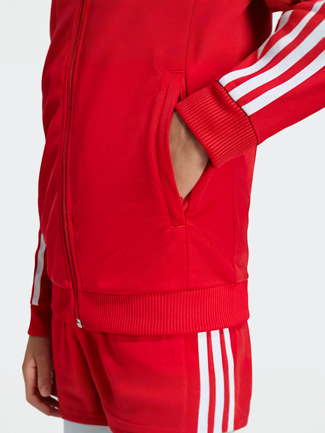 adidas Originals, Kurtka treningowa Superstar, czerwony, Obraz 4 z 5