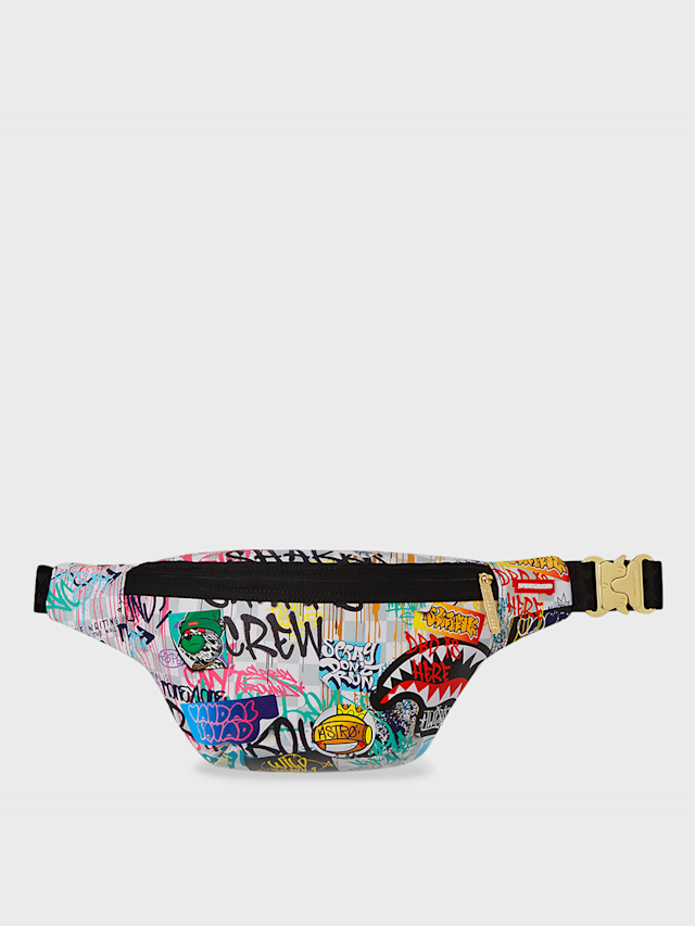 SPRAYGROUND, Sip the Rizz Cream Crossbody, multi-colour, Image 1 of 3