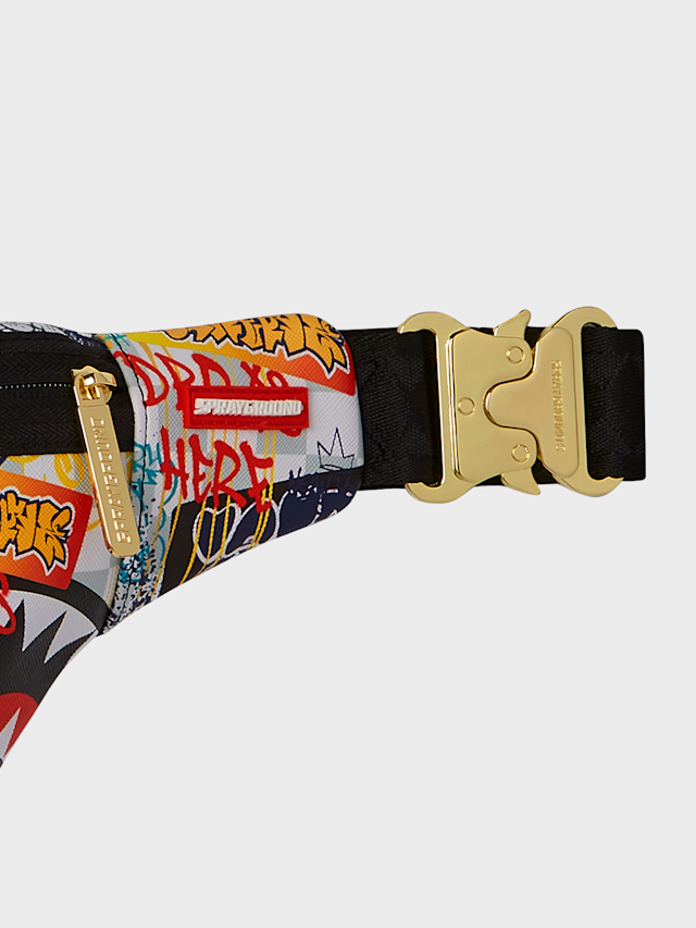 SPRAYGROUND, Sip the Rizz Cream Crossbody, multi-colour, Image 2 of 3