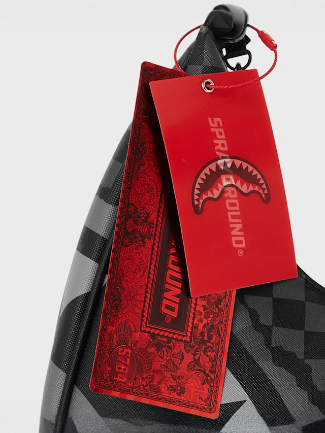 SPRAYGROUND, Split Up Camo Tear Vice Shoulder Bag camo, grey, Image 4 of 4