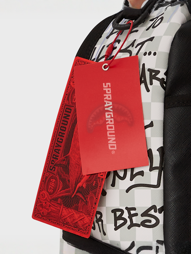 SPRAYGROUND, Spraypoetry white/pink, multicolor, Afbeelding 5 van 5