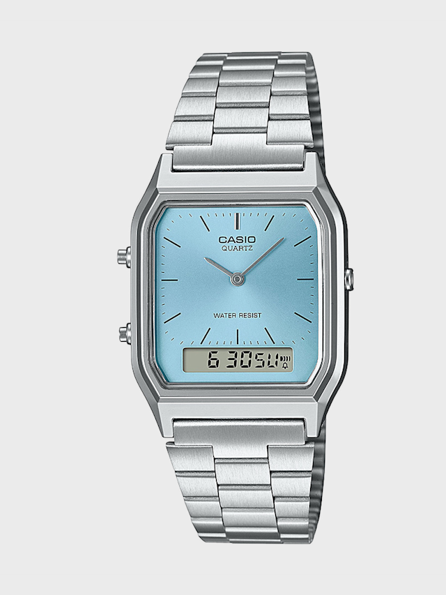 CASIO, AQ-230A-2A1MQYES, silver, Image 1 of 3