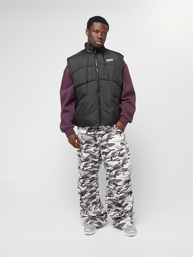 Karl Kani, Sport Patch Arctic Puffer Vest, black, Image 5 of 5