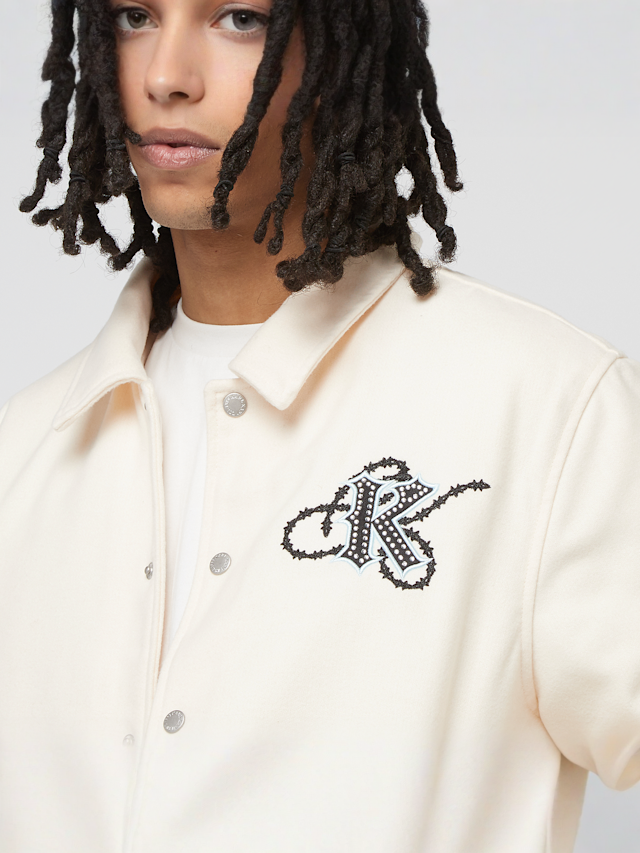 Karl Kani, Snow Tiger College Jacket, beige, Image 3 of 6