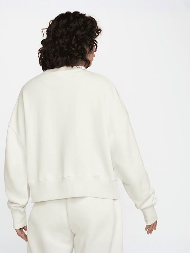 Nike, Sportswear Phoenix Fleece Sweatshirt, white, Image 2 of 4