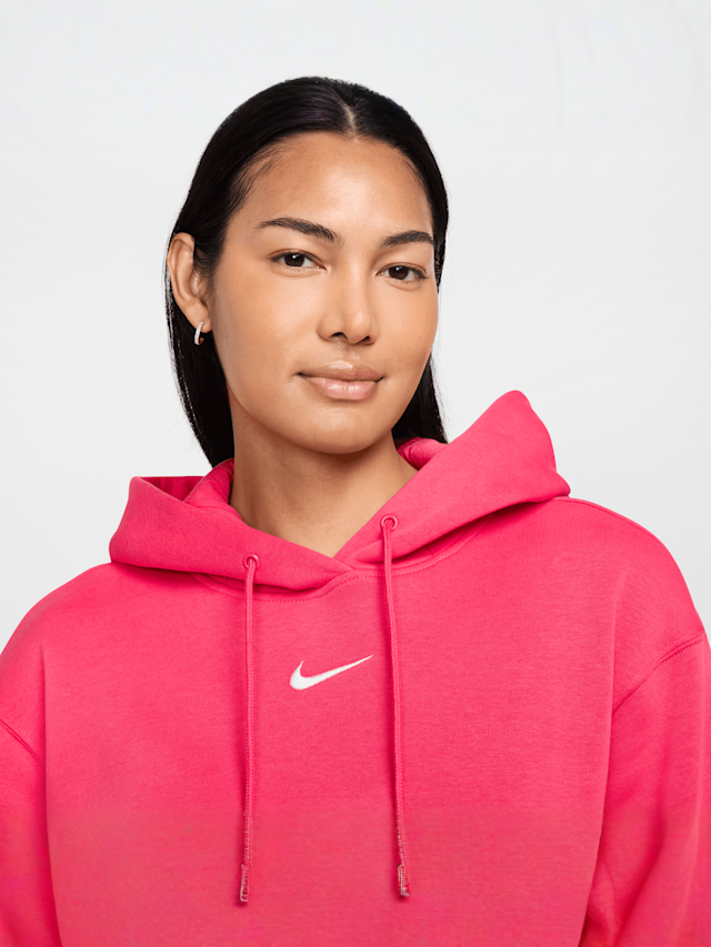 Nike, Sportswear Phoenix Fleece Oversize-Hoodie, Pink, Image 3 of 9