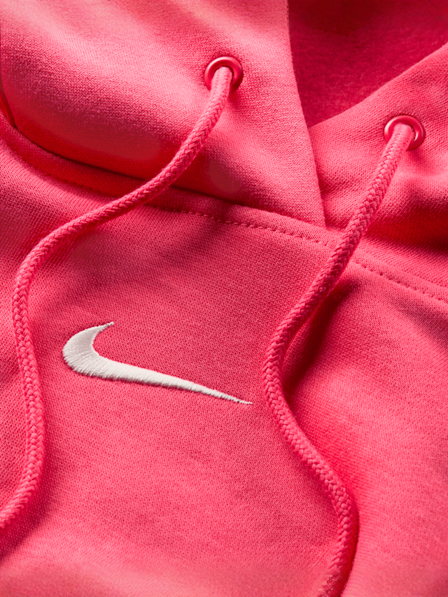 Nike, Sportswear Phoenix Fleece Oversize-Hoodie, Pink, Image 4 of 9