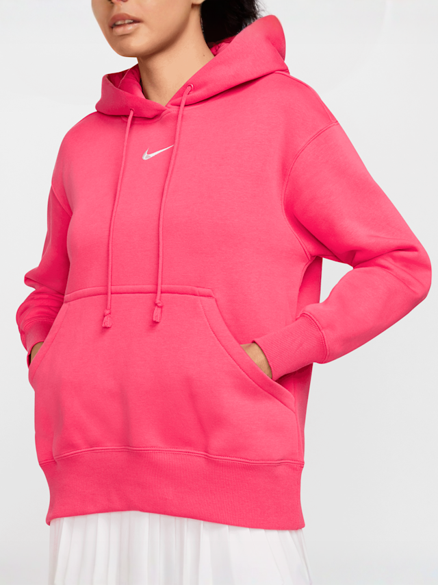 Nike, Sportswear Phoenix Fleece Oversize-Hoodie, Pink, Image 6 of 9