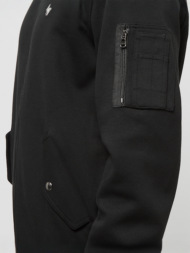 Polo Ralph Lauren, Double-Knit Bomber Jacket, black, Image 4 of 5