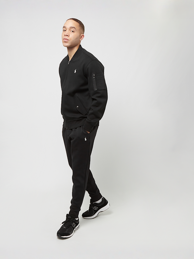 Polo Ralph Lauren, Double-Knit Bomber Jacket, black, Image 5 of 5