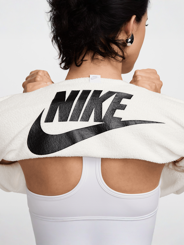 Nike  , Sportswear Dance Oversized Shrug, white, Image 4 of 5