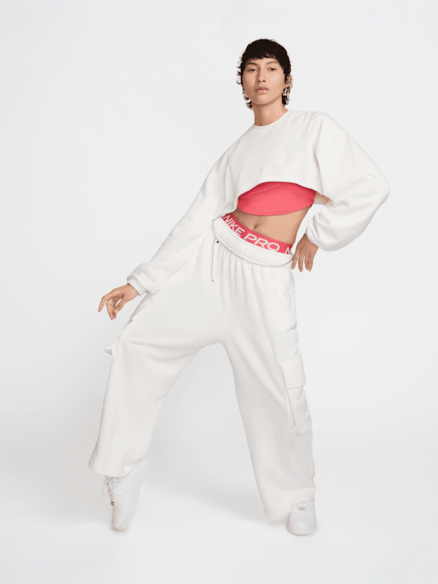 Nike  , Sportswear Dance Oversized Shrug, white, Image 5 of 5