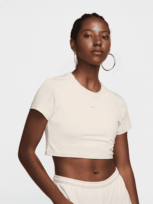 Nike  , Sportswear Chill Knit Crop, beige, Image 1 of 4