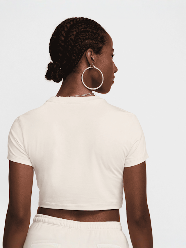 Nike  , Sportswear Chill Knit Crop, beige, Image 2 of 4