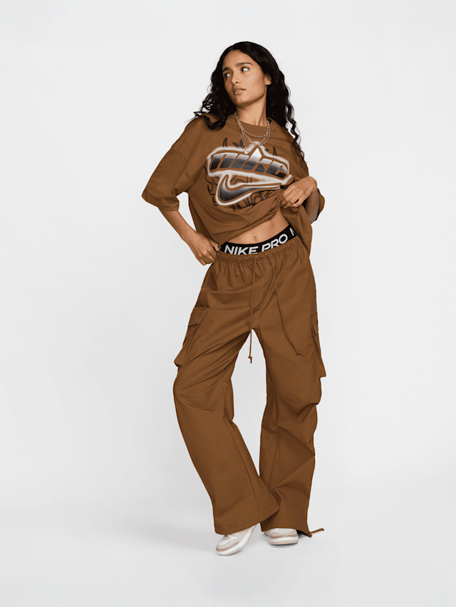 Nike, Sportswear Dance Cargo Pants, brown, Image 7 of 7