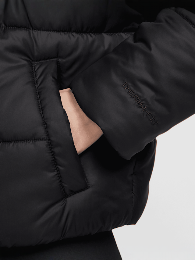 Nike, Sportswear Classic lockere Puffer Therma-FIT Jacke, black, Image 6 of 9