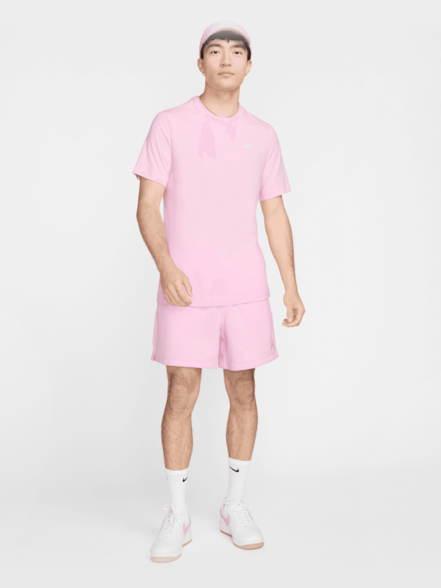 Nike, Sportswear Club T-Shirt, różowy, Obraz 5 z 5