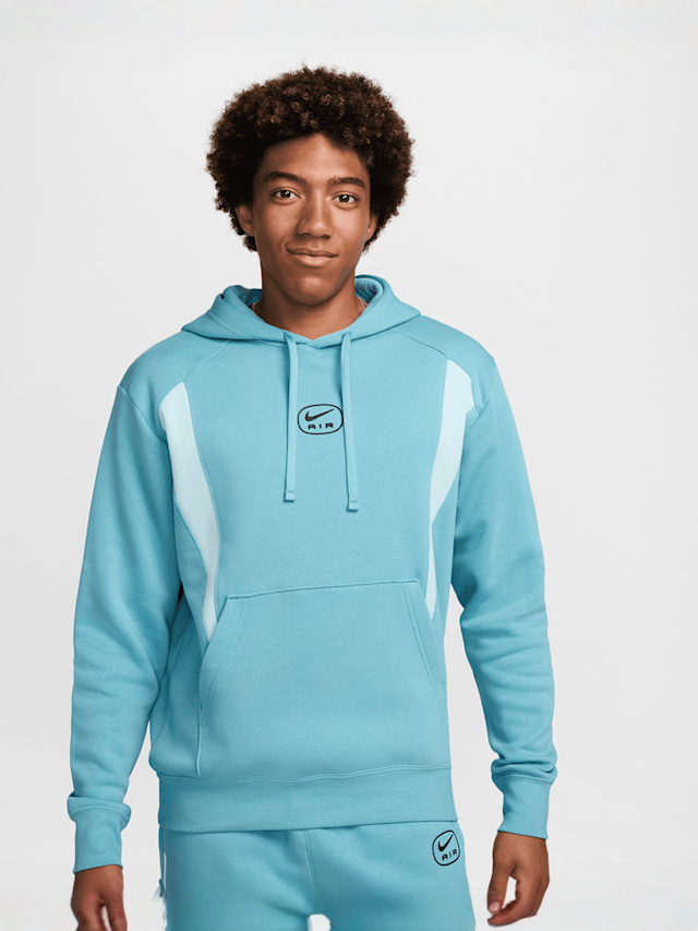 Nike, Sportswear Swoosh Air Hoody Fleece, blue, Image 1 of 7