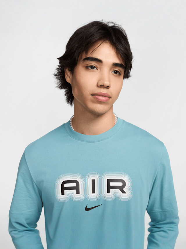 Nike  , Sportswear Swoosh Air Graphic Tee, turquoise, Image 3 of 4