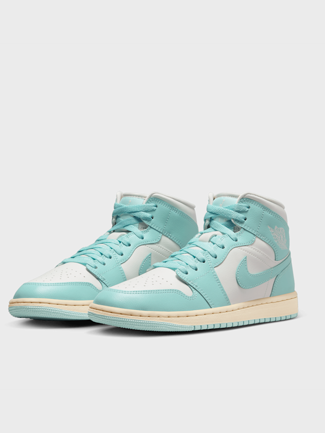 Jordan, Air Jordan 1 Mid, turquoise, Image 4 of 8