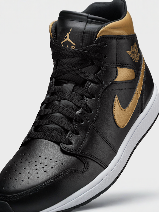 Jordan, Air Jordan 1 Mid, black, Image 7 of 8